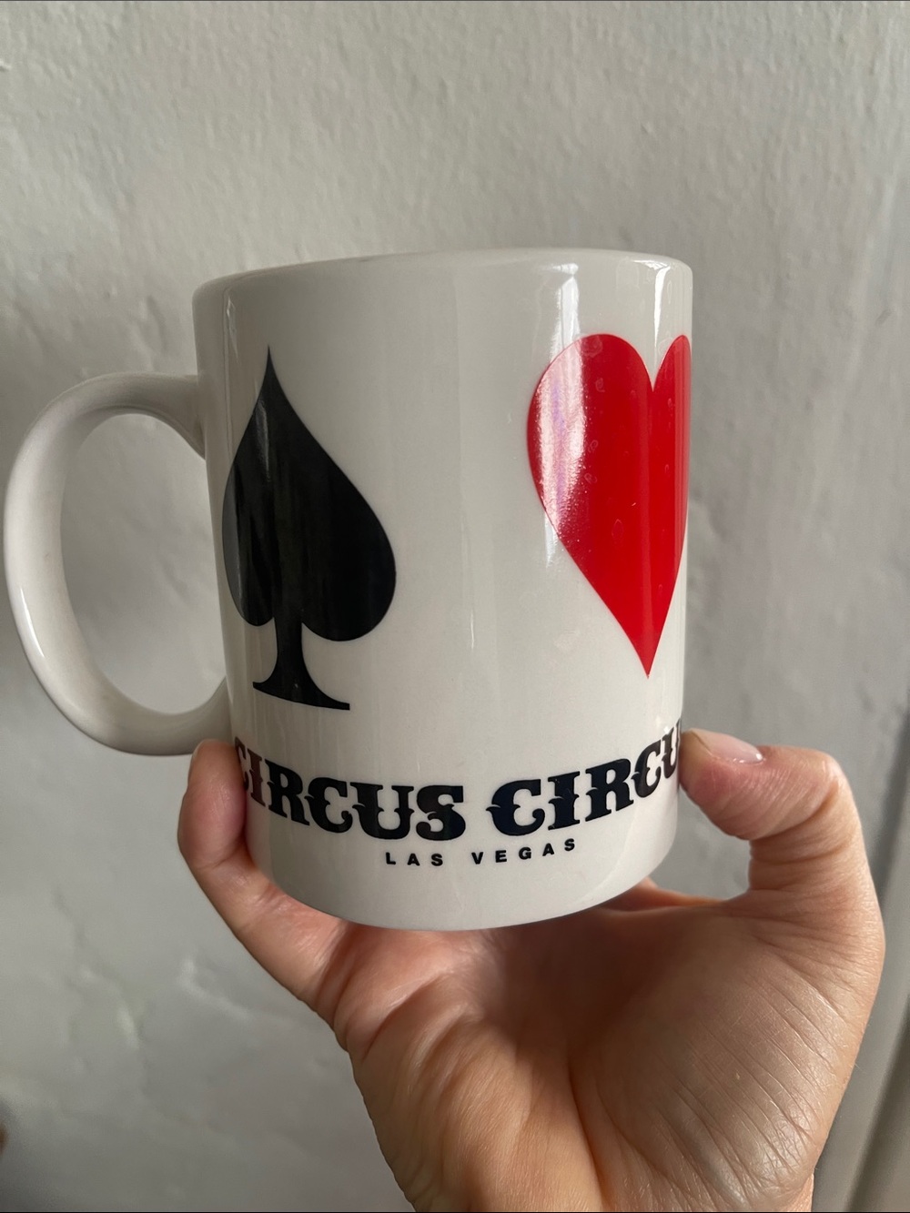 Vintage Circus Circus Las Vegas Ceramic Mug